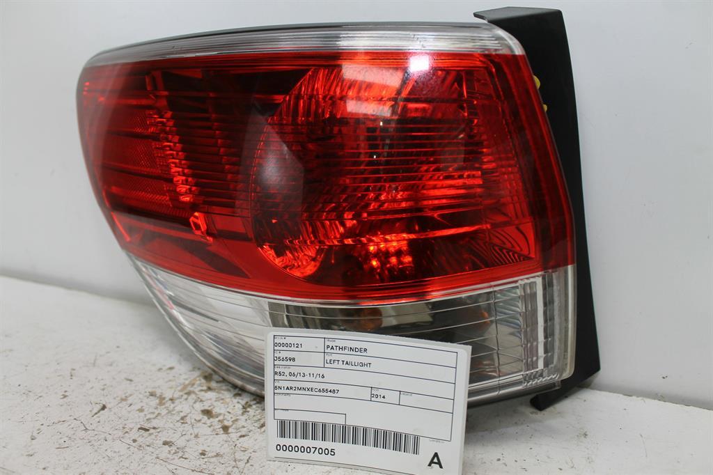 View Auto part Left Taillight Nissan Pathfinder 2014