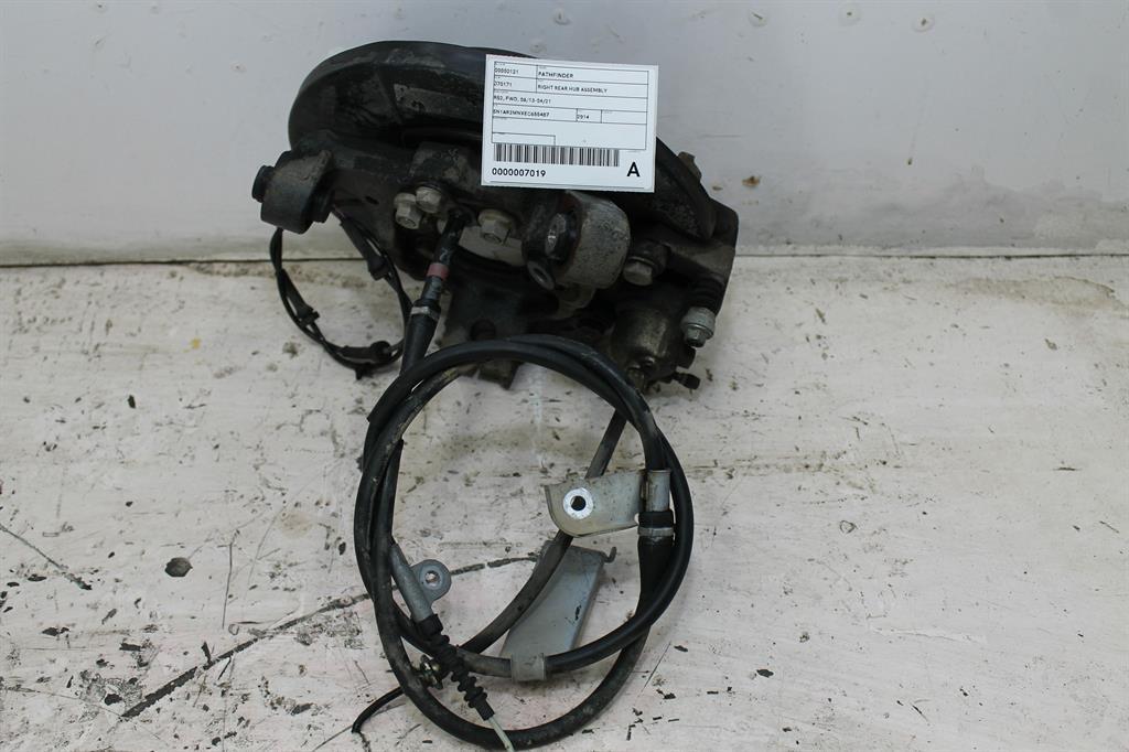 2014 Nissan Pathfinder Right Rear Hub Assembly View Auto part Right Rear Hub Assembly Nissan Pathfinder 2014