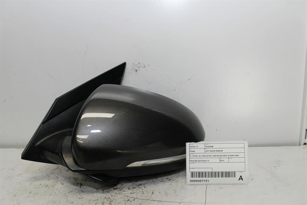 2016 Hyundai Tucson Left Door Mirror View Auto part Left Door Mirror Hyundai Tucson 2016