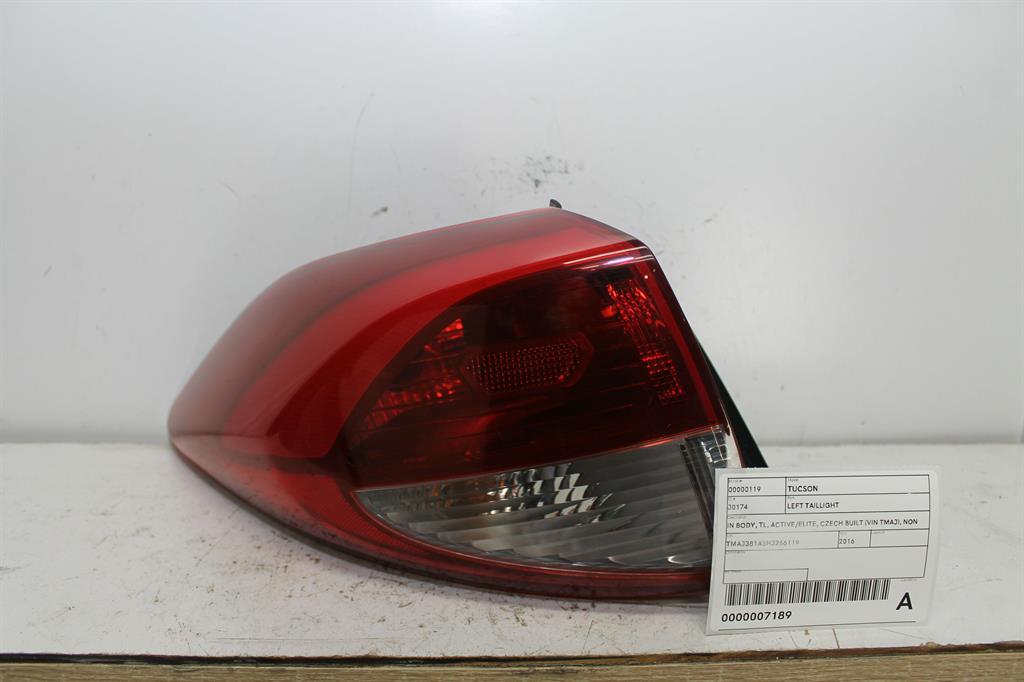 View Auto part Left Taillight Hyundai Tucson 2016