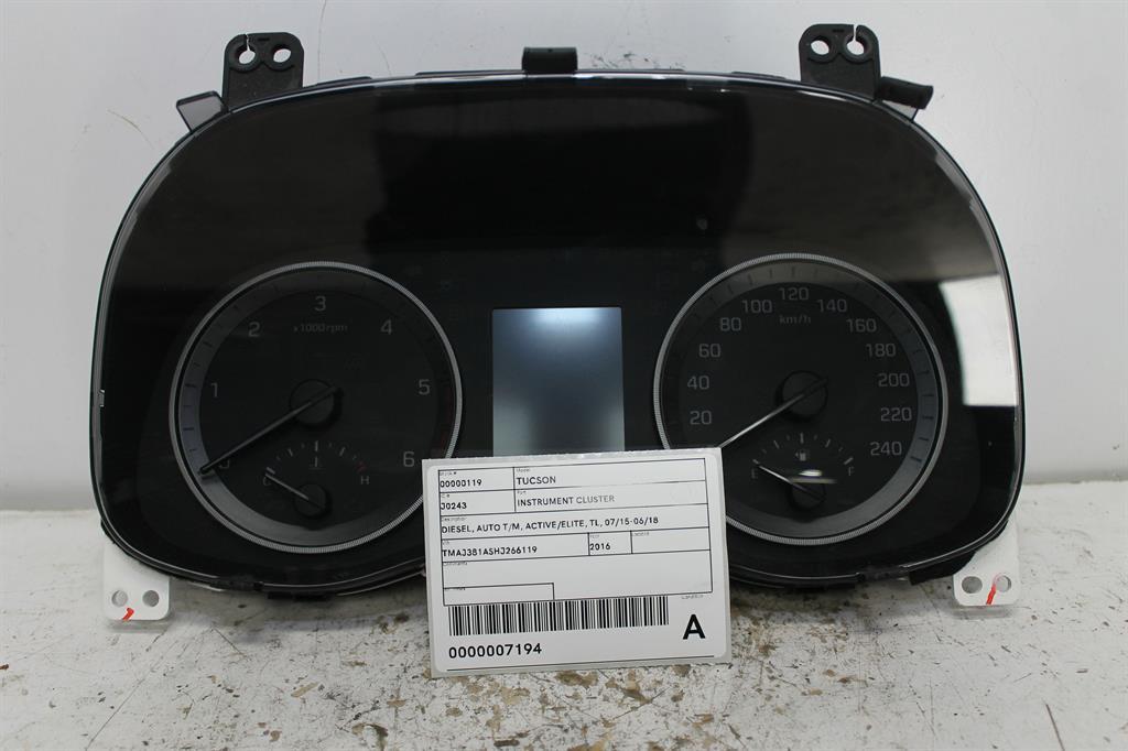 2016 Hyundai Tucson Instrument Cluster View Auto part Instrument Cluster Hyundai Tucson 2016