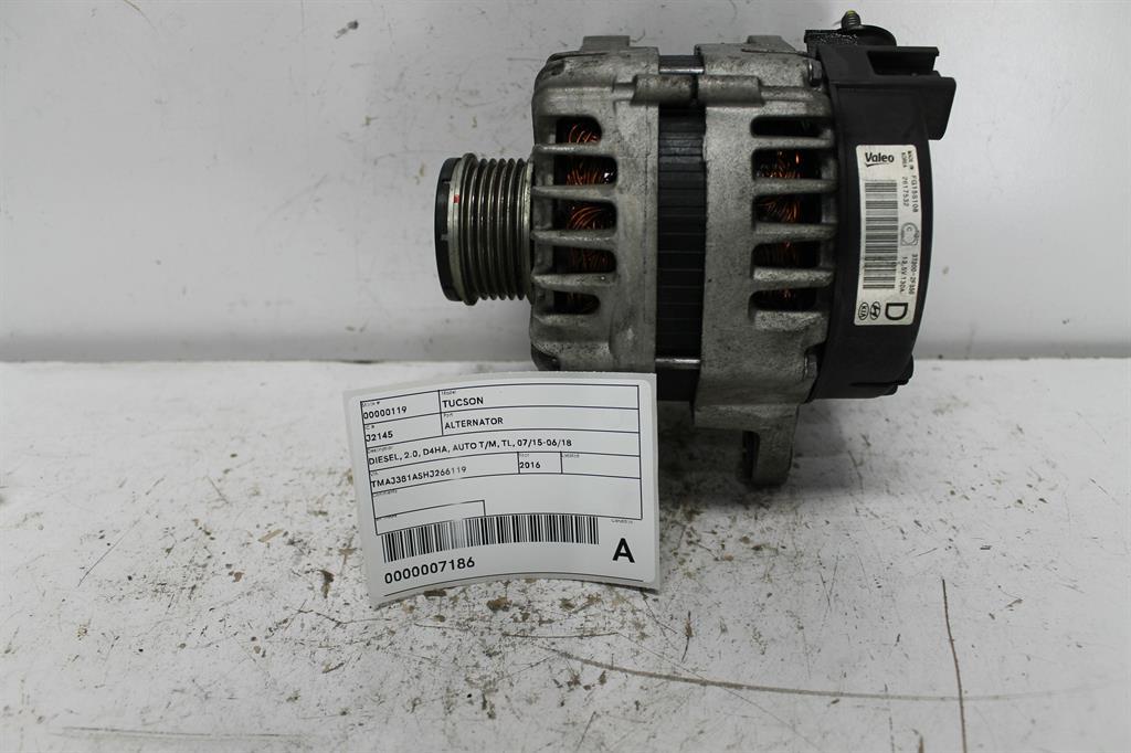2016 Hyundai Tucson Alternator View Auto part Alternator Hyundai Tucson 2016