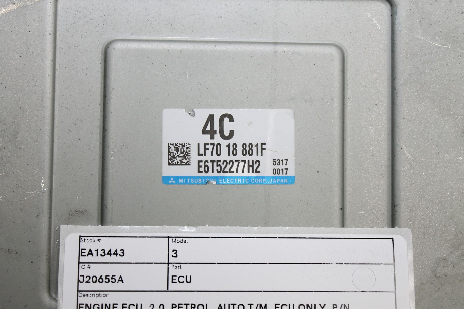 View Auto part Ecu Mazda 3 2005