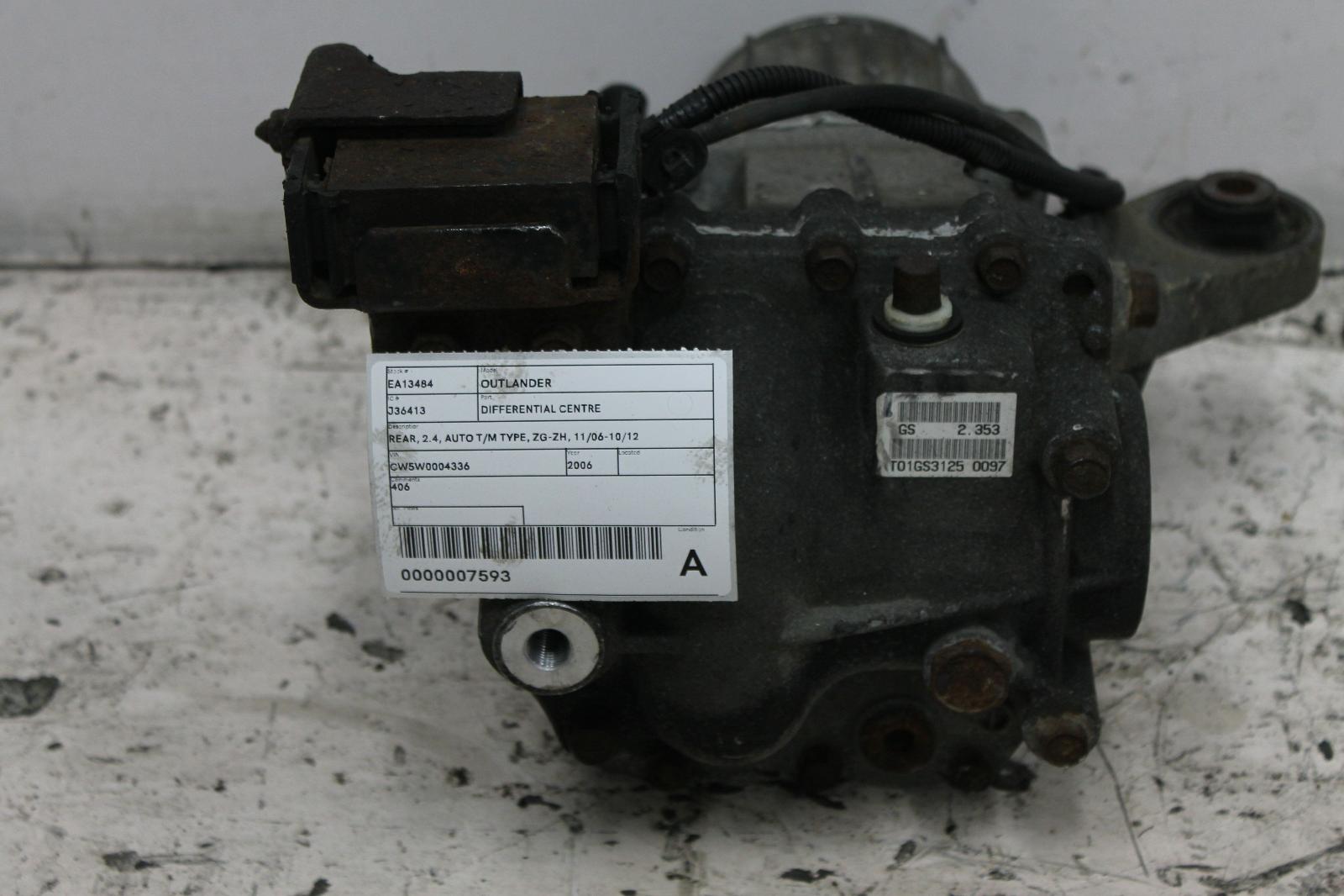 View Auto part Differential Centre Mitsubishi Outlander 2006