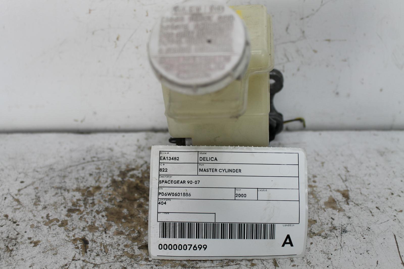 View Auto part Master Cylinder Mitsubishi Delica 2000