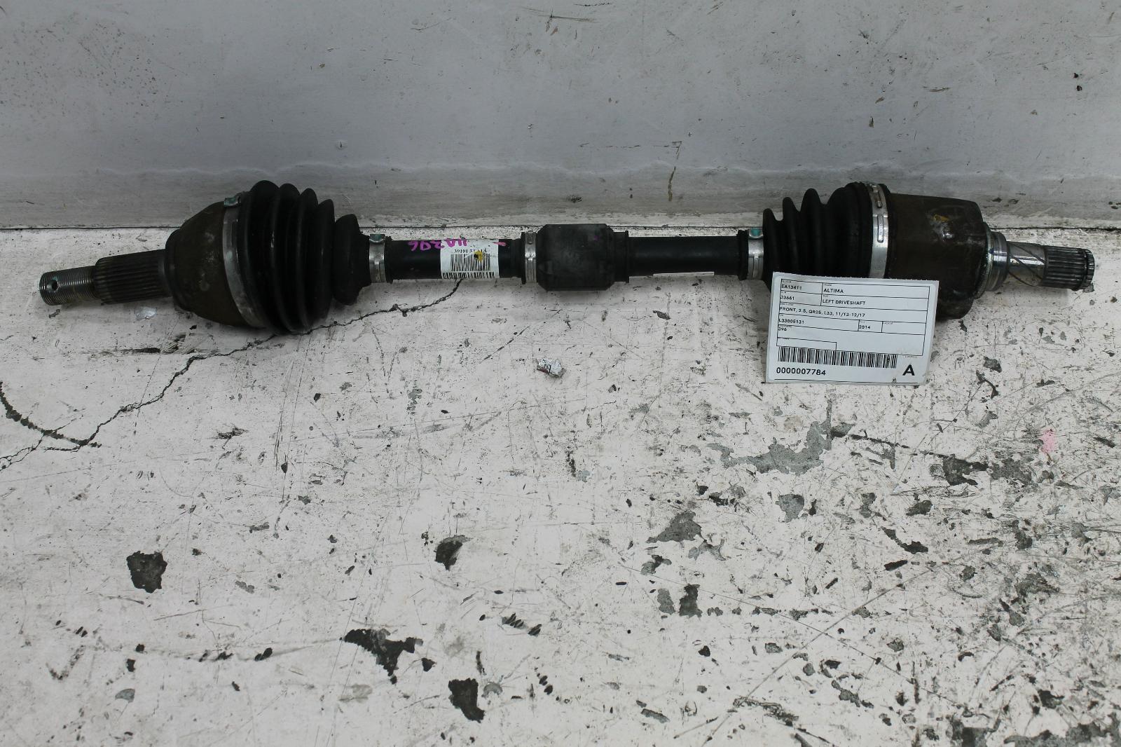 View Auto part Left Driveshaft Nissan Altima 2014