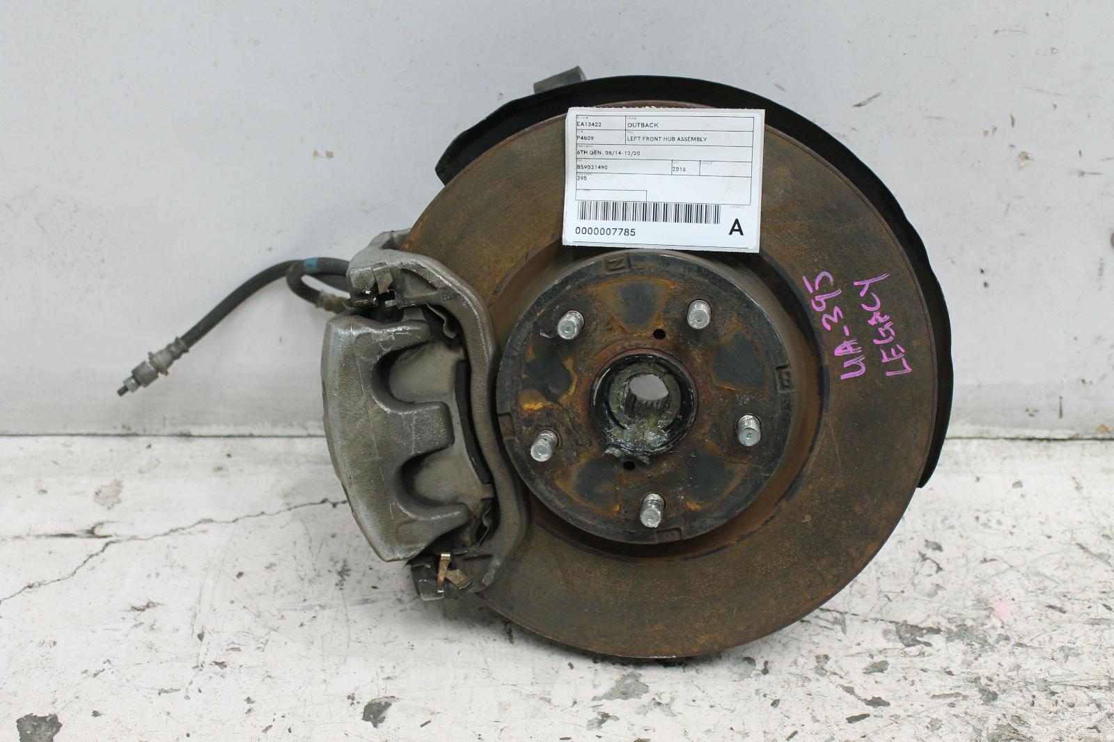 View Auto part Left Front Hub Assembly Subaru Outback 2016