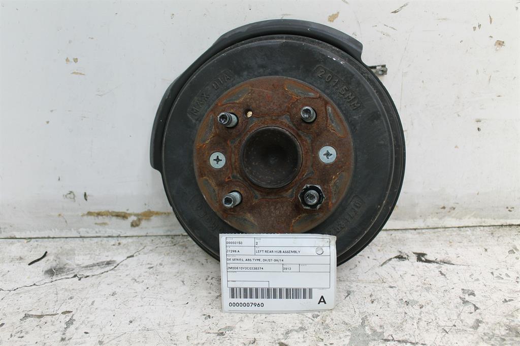 View Auto part Left Rear Hub Assembly Mazda 2 2012