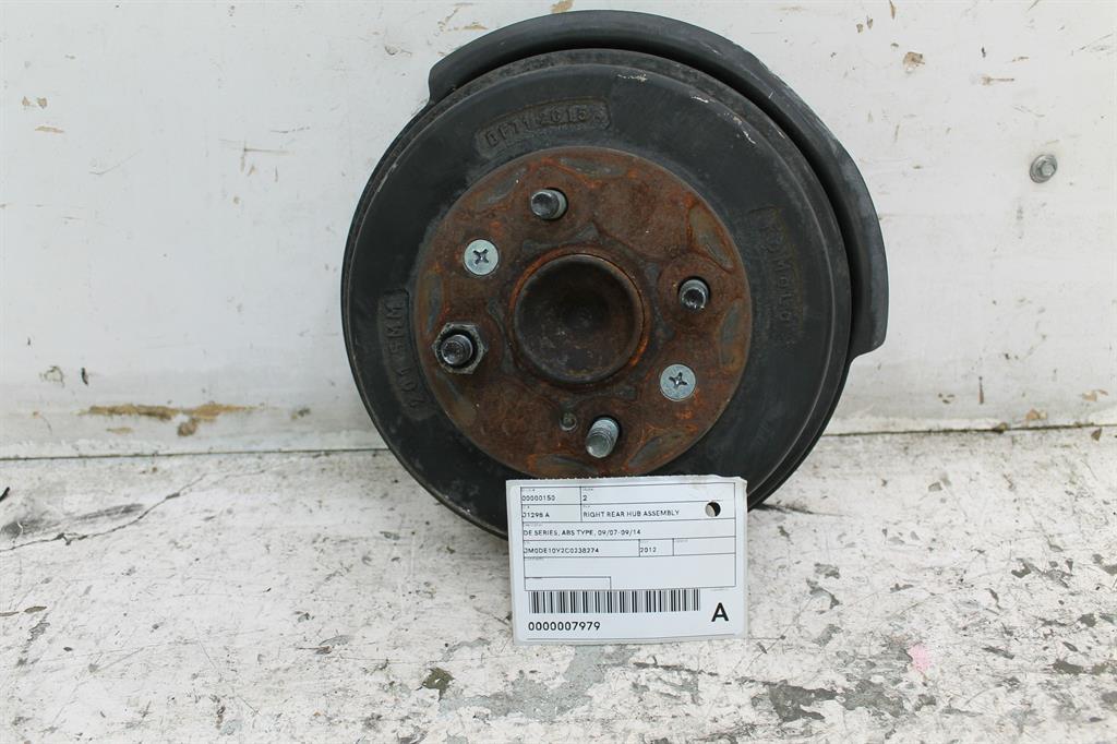 View Auto part Right Rear Hub Assembly Mazda 2 2012