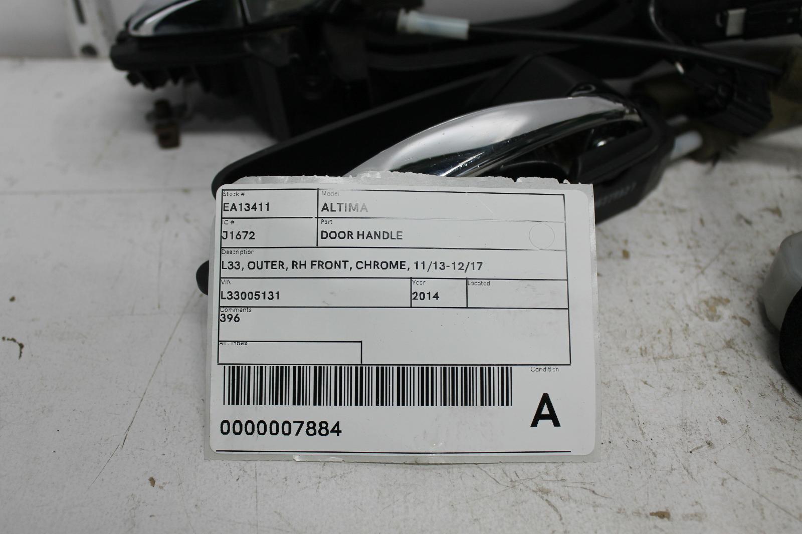 View Auto part Door Handle Nissan Altima 2014