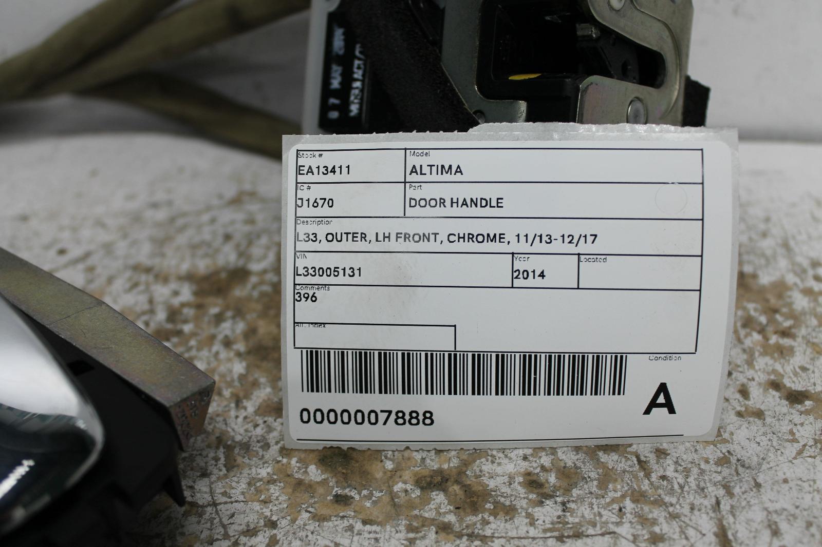 View Auto part Door Handle Nissan Altima 2014