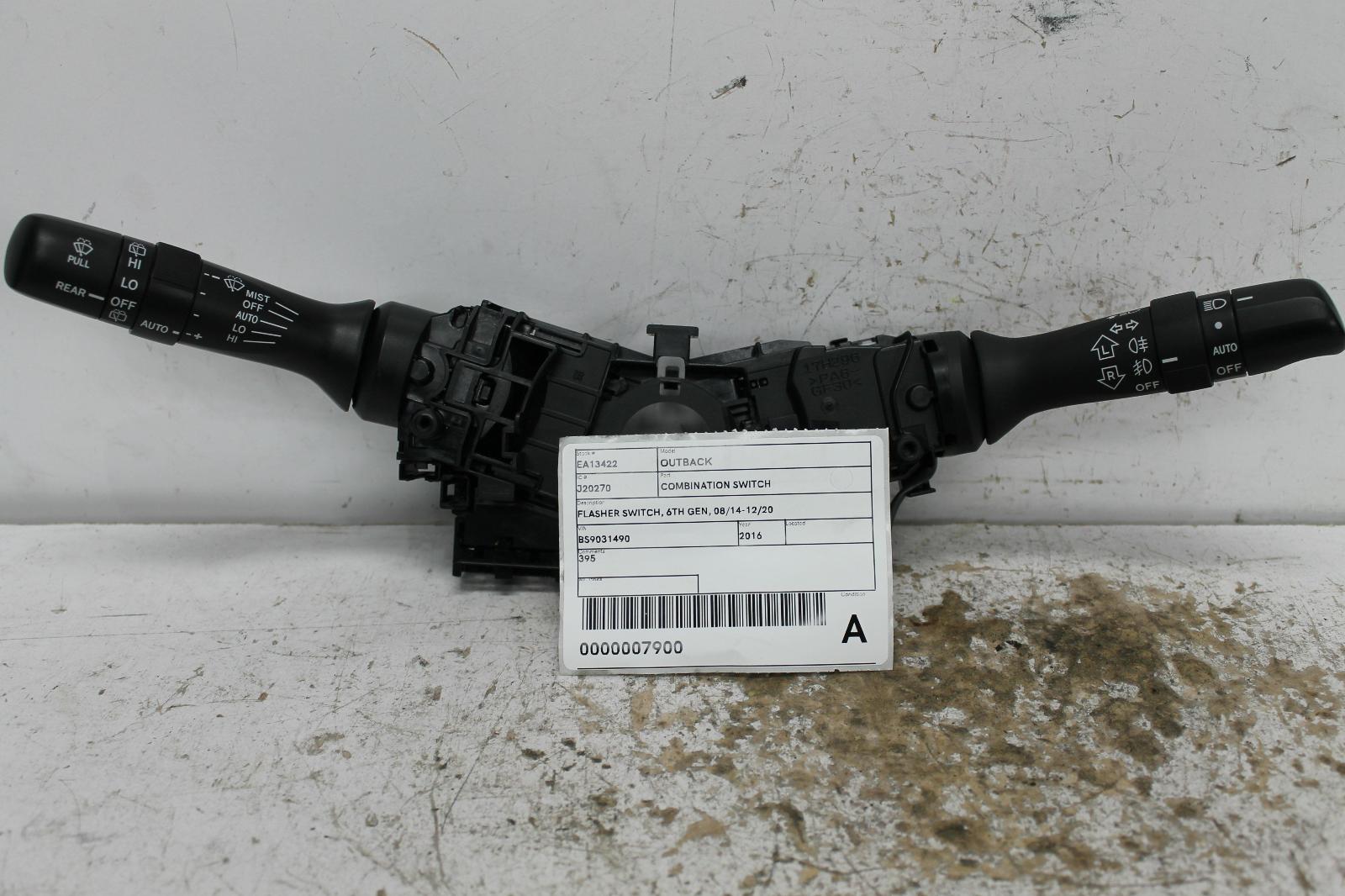 2016 Subaru Outback Combination Switch View Auto part Combination Switch Subaru Outback 2016