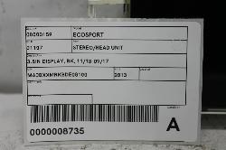 View Auto part Radio/Cd/Dvd/Sat/Tv Ford Ecosport 2013