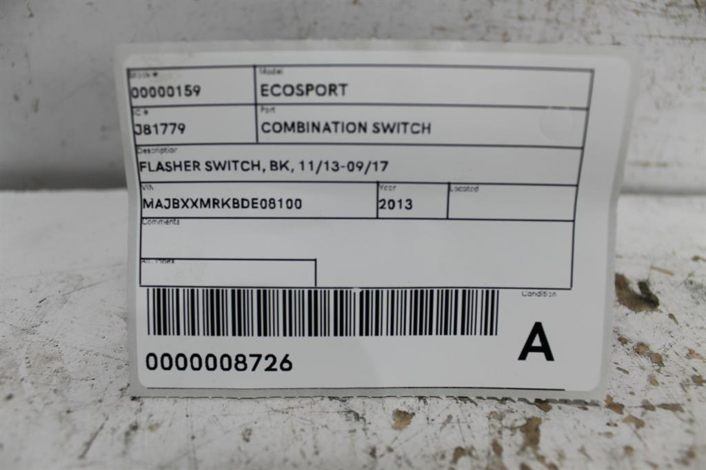 View Auto part Combination Switch Ford Ecosport 2013