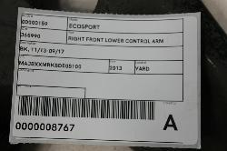 View Auto part Right Front Lower Control Arm Ford Ecosport 2013