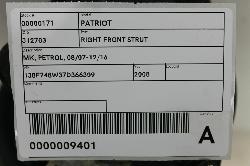 View Auto part Right Front Strut Jeep Patriot 2008