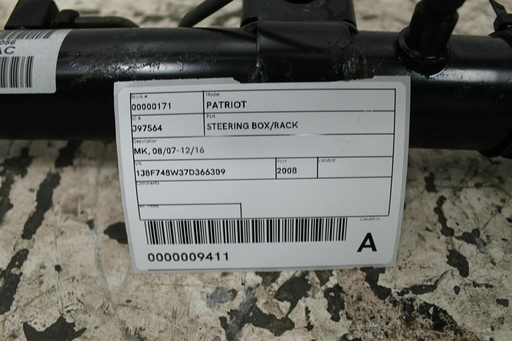 View Auto part Steering Box/Rack Jeep Patriot 2008