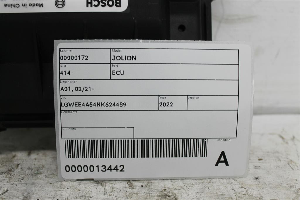 View Auto part Ecu Haval Jolion 2022