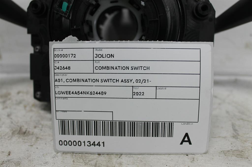 View Auto part Combination Switch Haval Jolion 2022