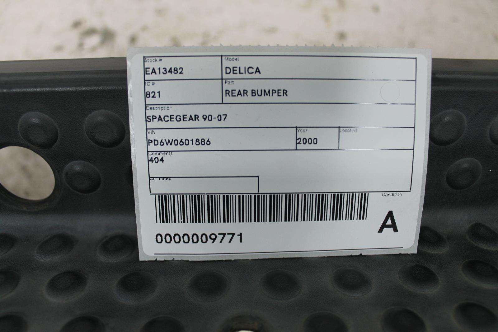 View Auto part Rear Bumper Mitsubishi Delica 2000