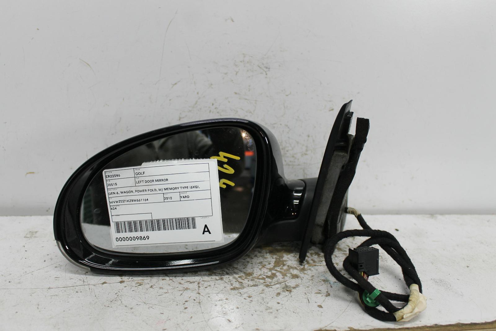 View Auto part Left Door Mirror Volkswagen Golf 2010