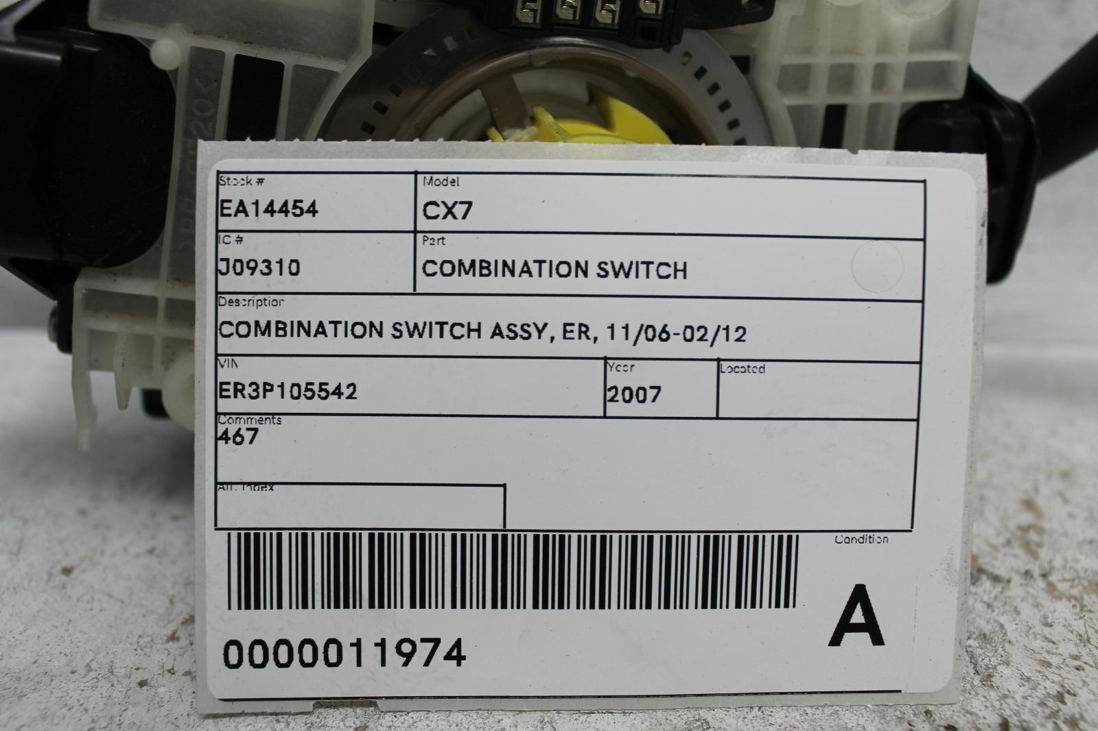 View Auto part Combination Switch Mazda Cx7 2007
