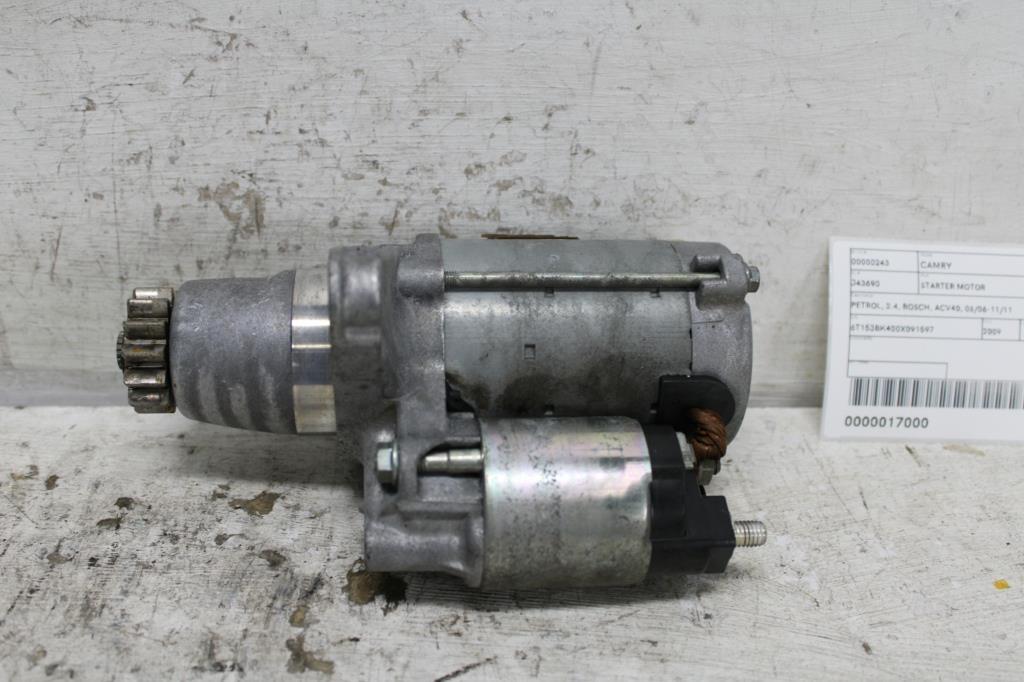 2009 Toyota Camry Starter View Auto part Starter Toyota Camry 2009