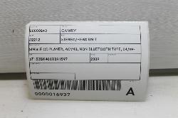 View Auto part Radio/Cd/Dvd/Sat/Tv Toyota Camry 2009