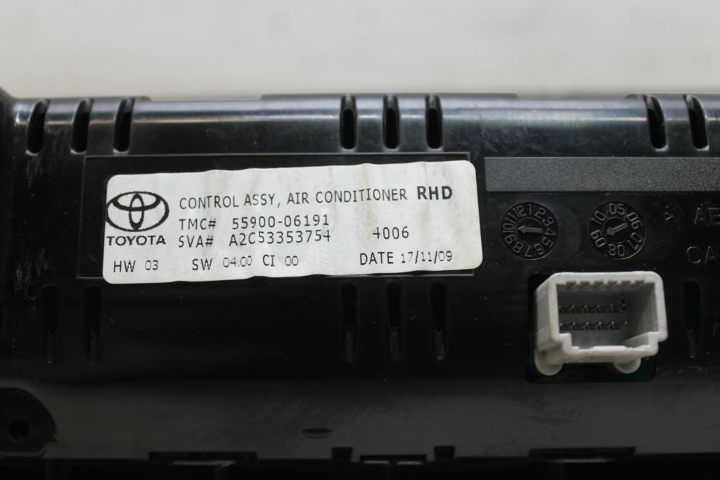 2009 Toyota Camry Heater/Ac Controls View Auto part Heater/Ac Controls Toyota Camry 2009