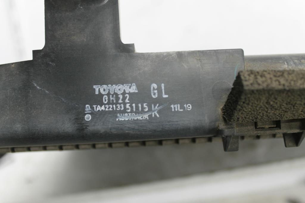 2009 Toyota Camry Radiator View Auto part Radiator Toyota Camry 2009