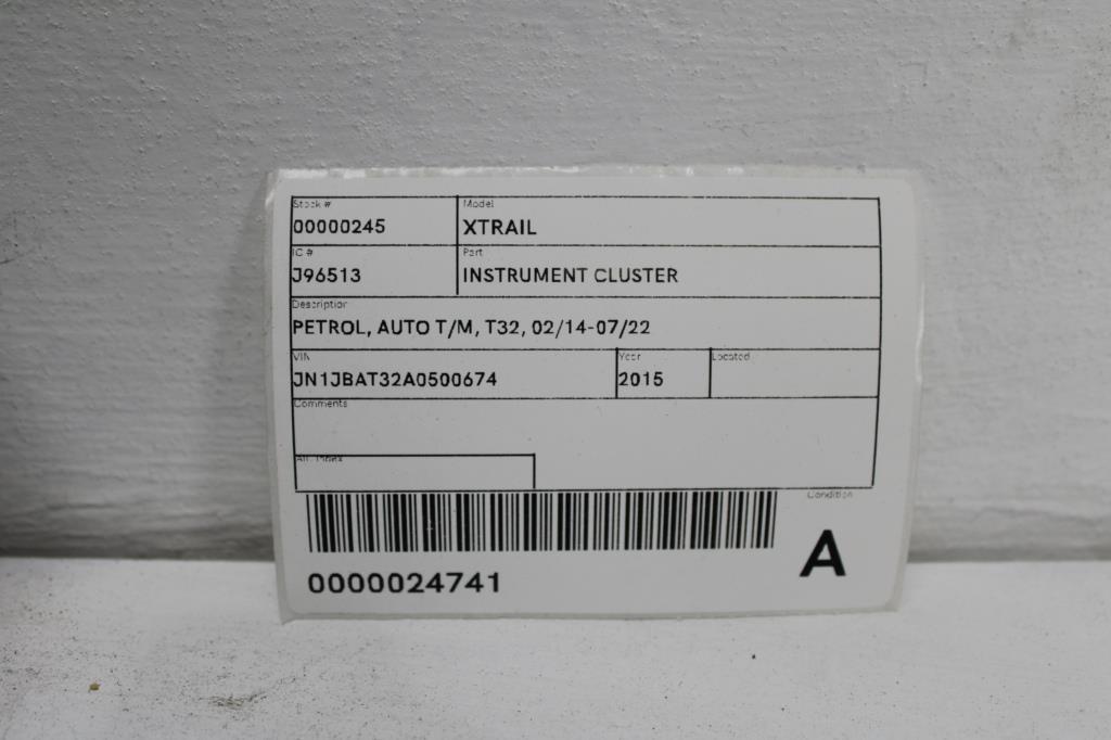 View Auto part Instrument Cluster Nissan Xtrail 2015