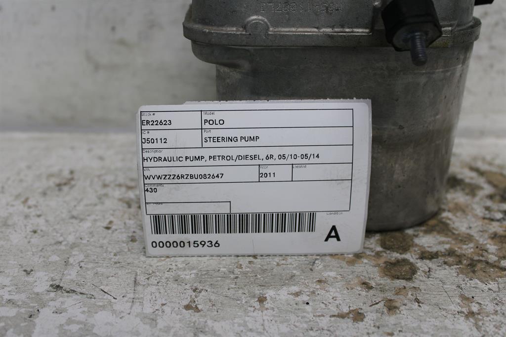View Auto part Steering Pump Volkswagen Polo 2011