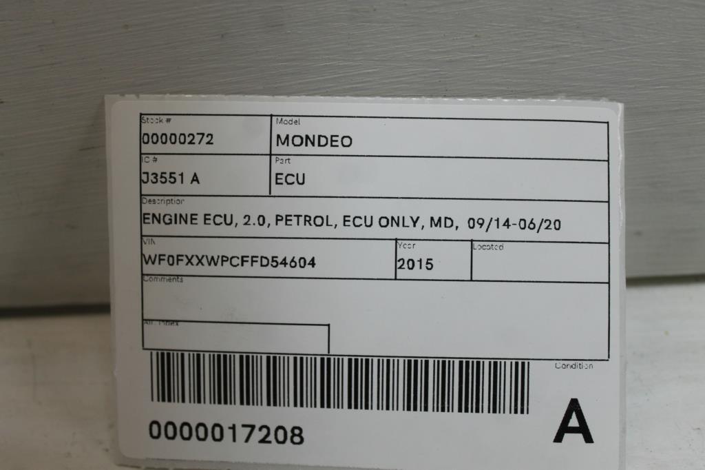 View Auto part Ecu Ford Mondeo 2015