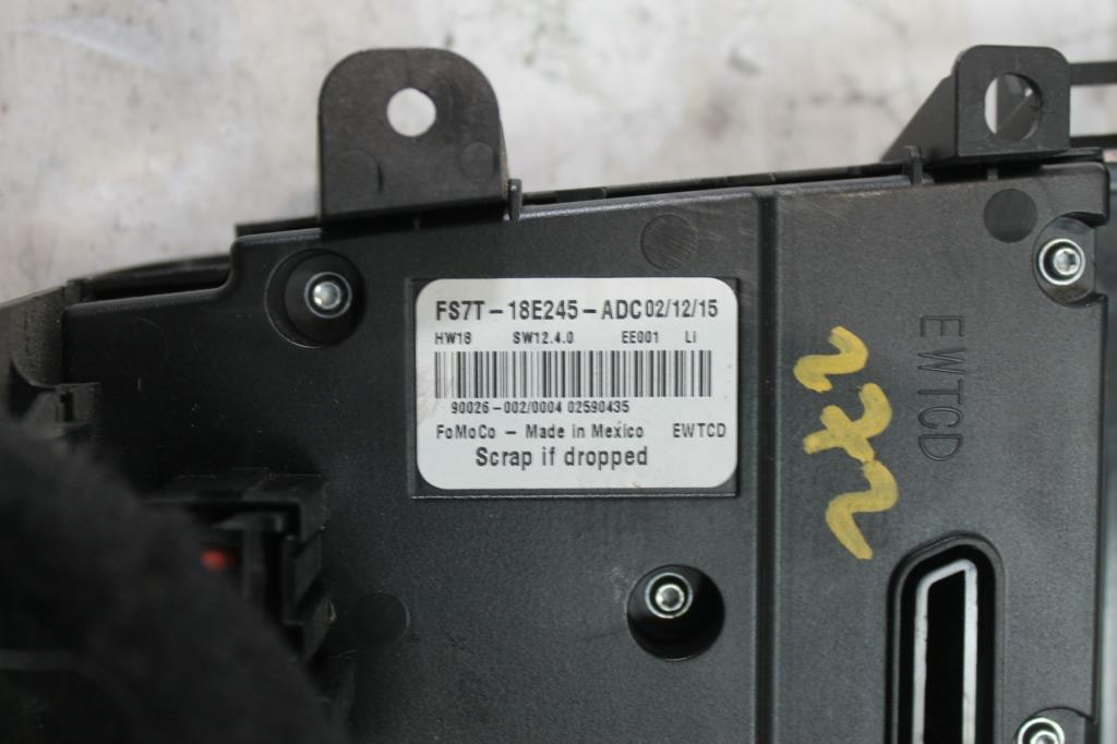 2015 Ford Mondeo Radio/Cd/Dvd/Sat/Tv View Auto part Radio/Cd/Dvd/Sat/Tv Ford Mondeo 2015