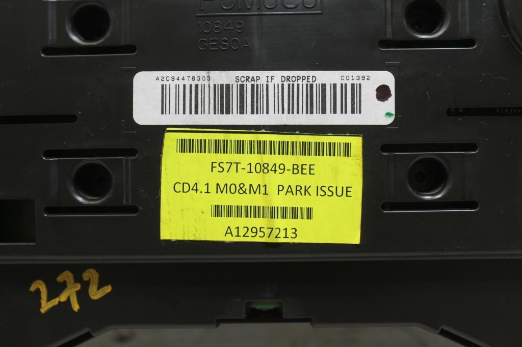 2015 Ford Mondeo Instrument Cluster View Auto part Instrument Cluster Ford Mondeo 2015