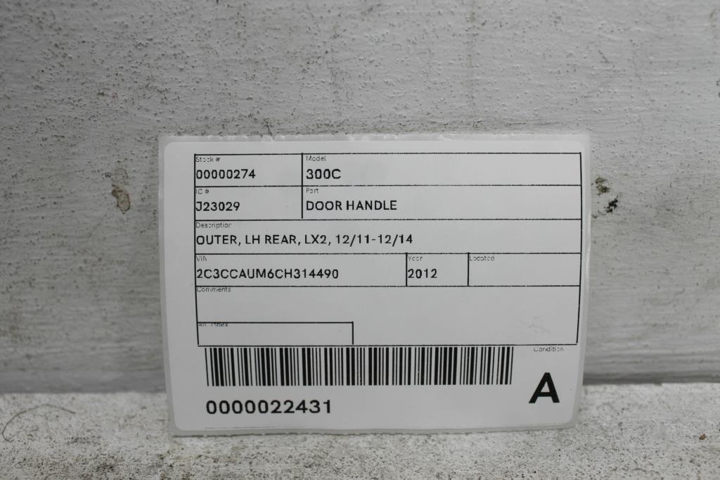 View Auto part Door Handle Chrysler 300c 2012