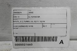 View Auto part Alternator Chrysler 300c 2012