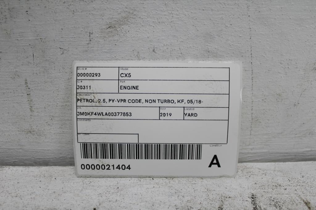 View Auto part Engine Mazda Cx5 2019