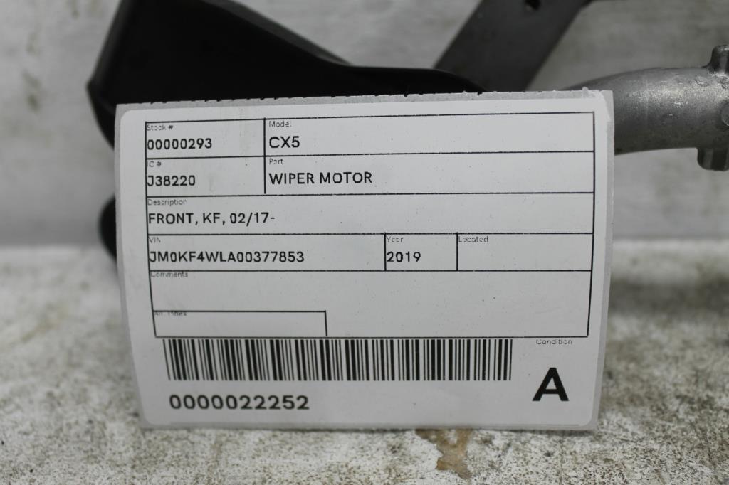View Auto part Wiper Motor Mazda Cx5 2019
