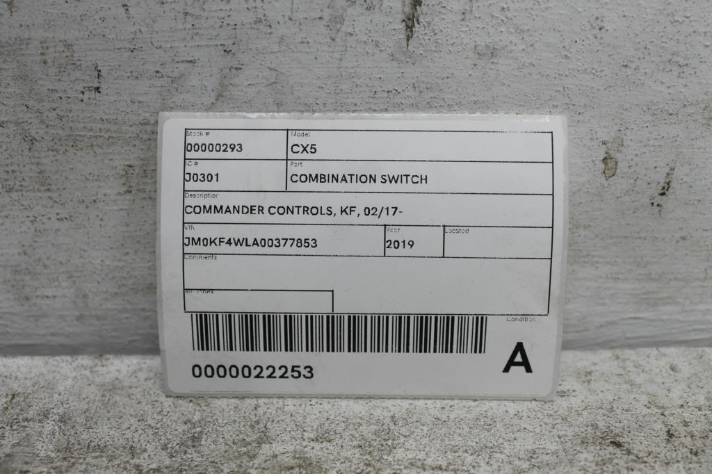 View Auto part Combination Switch Mazda Cx5 2019