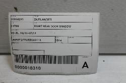 View Auto part Right Rear Door Window Mitsubishi Outlander 2014