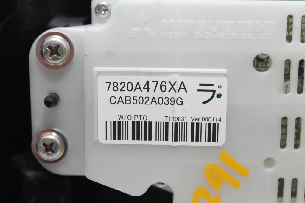 View Auto part Heater/Ac Controls Mitsubishi Outlander 2014