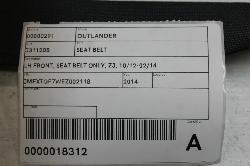 View Auto part Seatbelt/Stalk Mitsubishi Outlander 2014