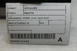 View Auto part Radiator Mitsubishi Outlander 2014