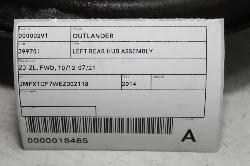 View Auto part Left Rear Hub Assembly Mitsubishi Outlander 2014