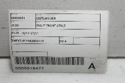 View Auto part Right Front Strut Mitsubishi Outlander 2014