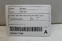 View Auto part Seatbelt/Stalk Jeep Patriot 2014