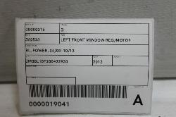 View Auto part Left Front Window Reg/Motor Mazda 3 2013