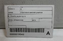 View Auto part Right Rear Wnd Reg/Motor Mazda 3 2013
