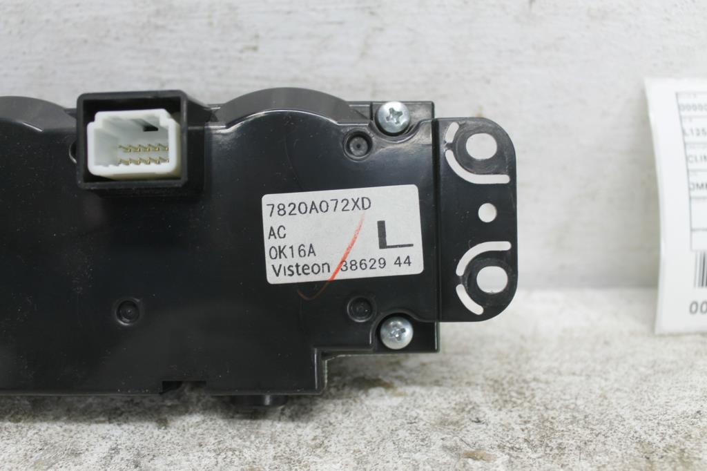 View Auto part Heater/Ac Controls Mitsubishi Outlander 2010
